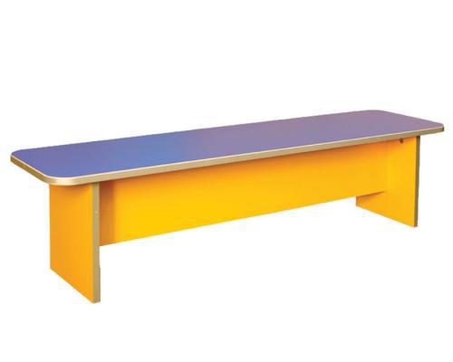 Лава дитяча для роздягальні з заокругленими кутами (ТОВ ‘’АЛМАНТ’’) 1200х300х300 мм.